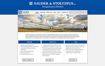 Sauder CPA Website